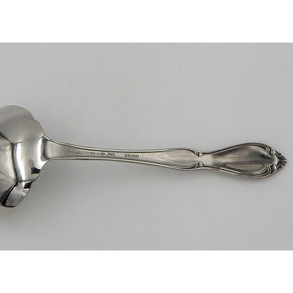 Oneida Strathmore Gravy Ladle Deluxe Stainless Steel Flatware - Picture 6 of 7